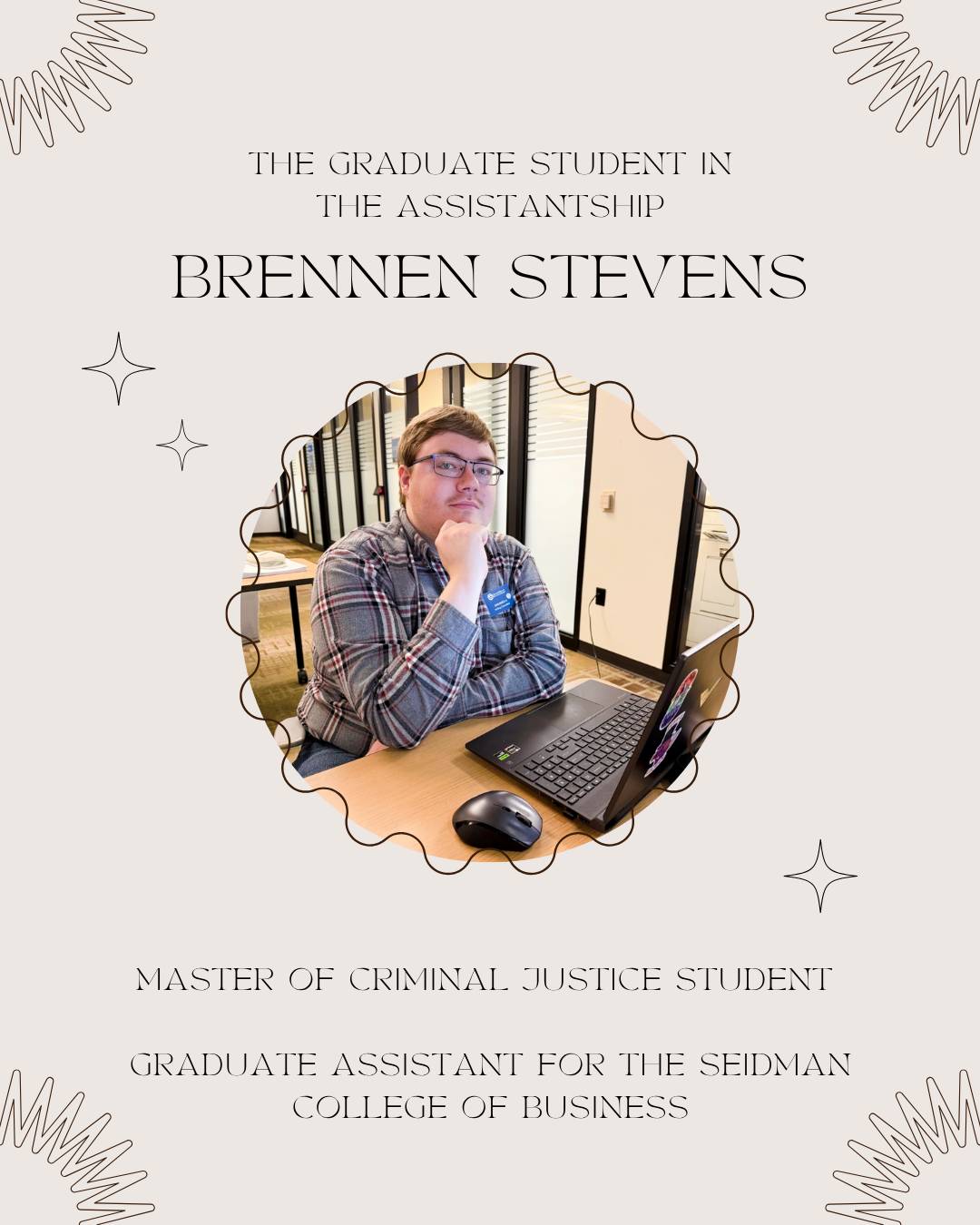 Graduate Assistant, Brennen Stevens